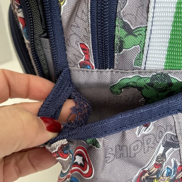 Pottery Barn Kids Mackenzie Marvel Comics Backpack & Lunch Box Superhero - Picture 5 of 16